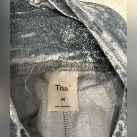 Aritzia Tna Atmosphere High Waist Velvet Legging - Picture 8 of 11